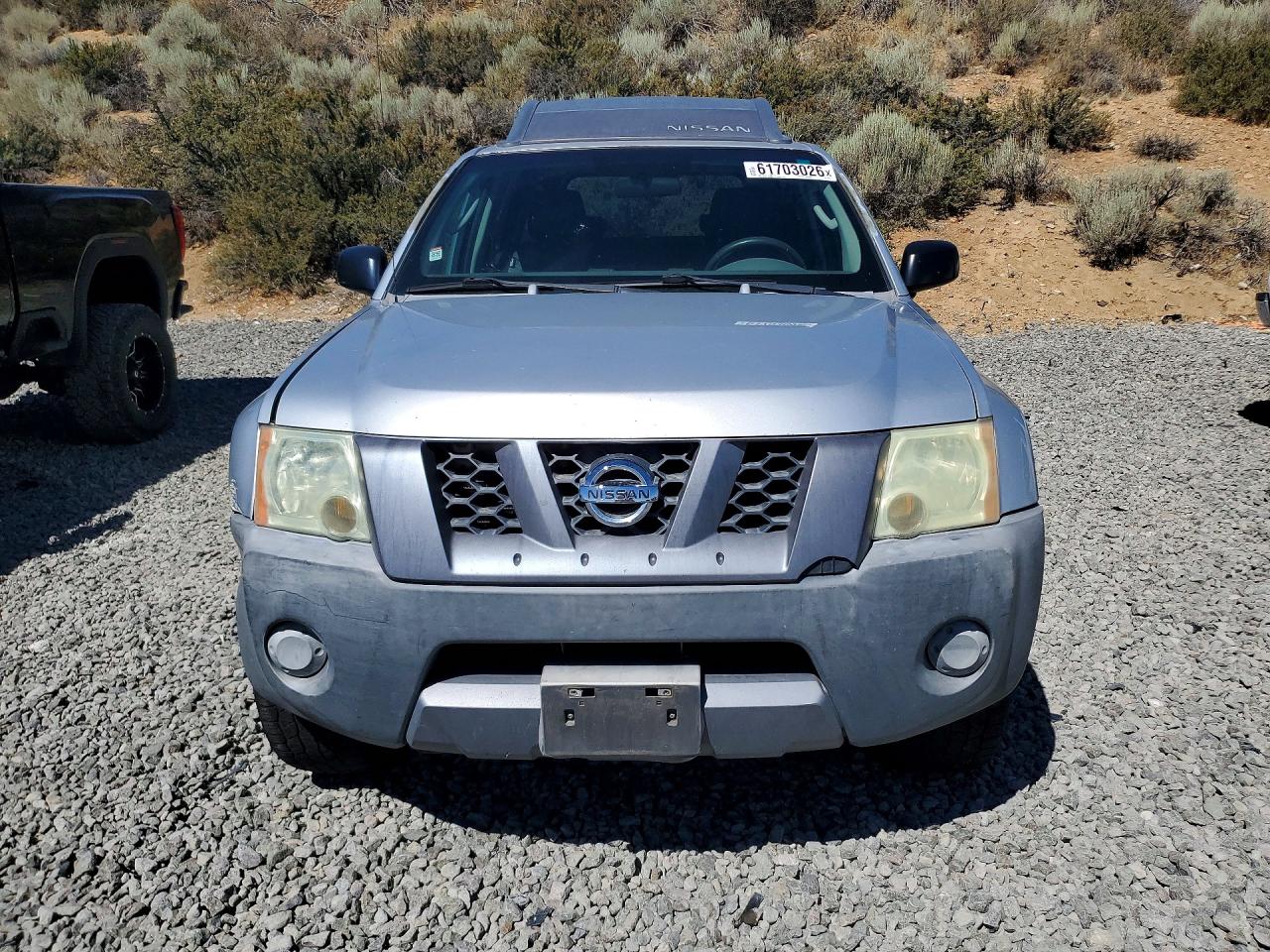 2006 Nissan Xterra X Silver vin: 5N1AN08W66C548294