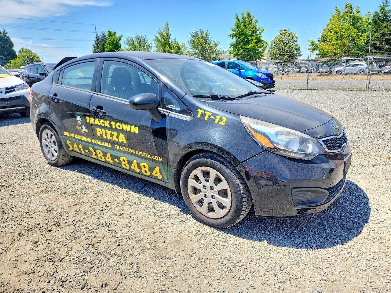 2014 Kia Rio Ex Black vin: KNADN4A35E6377007