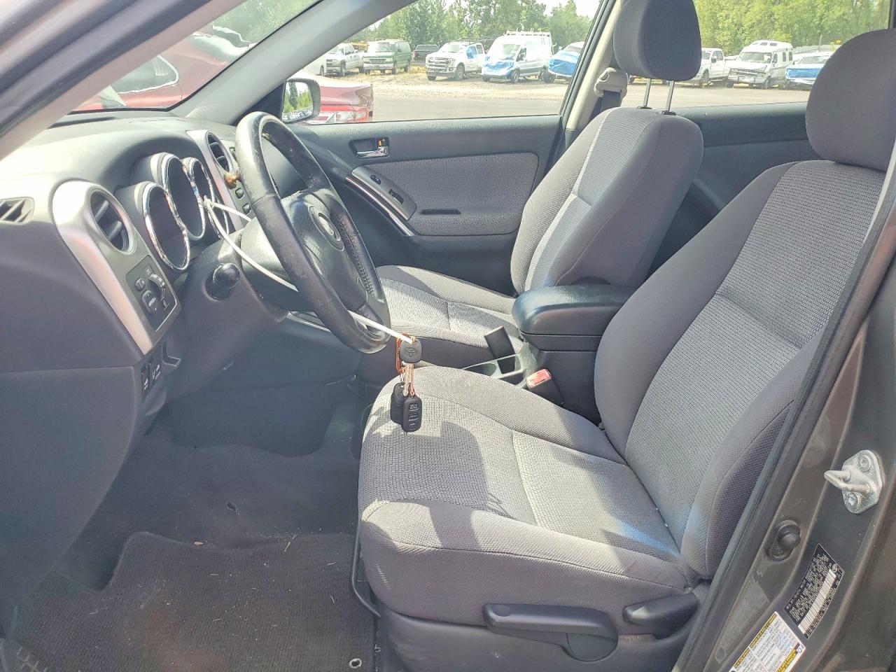 2005 Toyota Matrix Xr Gray vin: 2T1LR32E85C499706