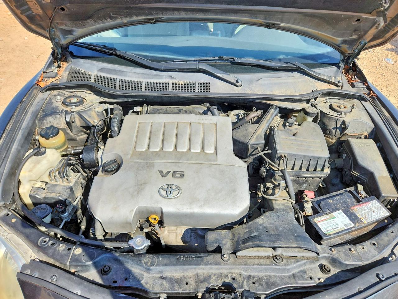 2007 Toyota Camry Le V6 Gray vin: JTNBK46K073021518