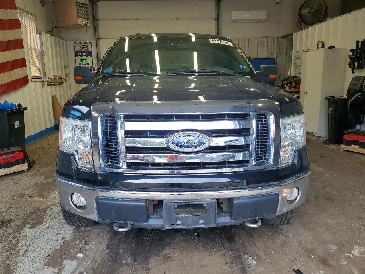 2009 Ford F150 Super Cab Black vin: 1FTPX14V59FA44723