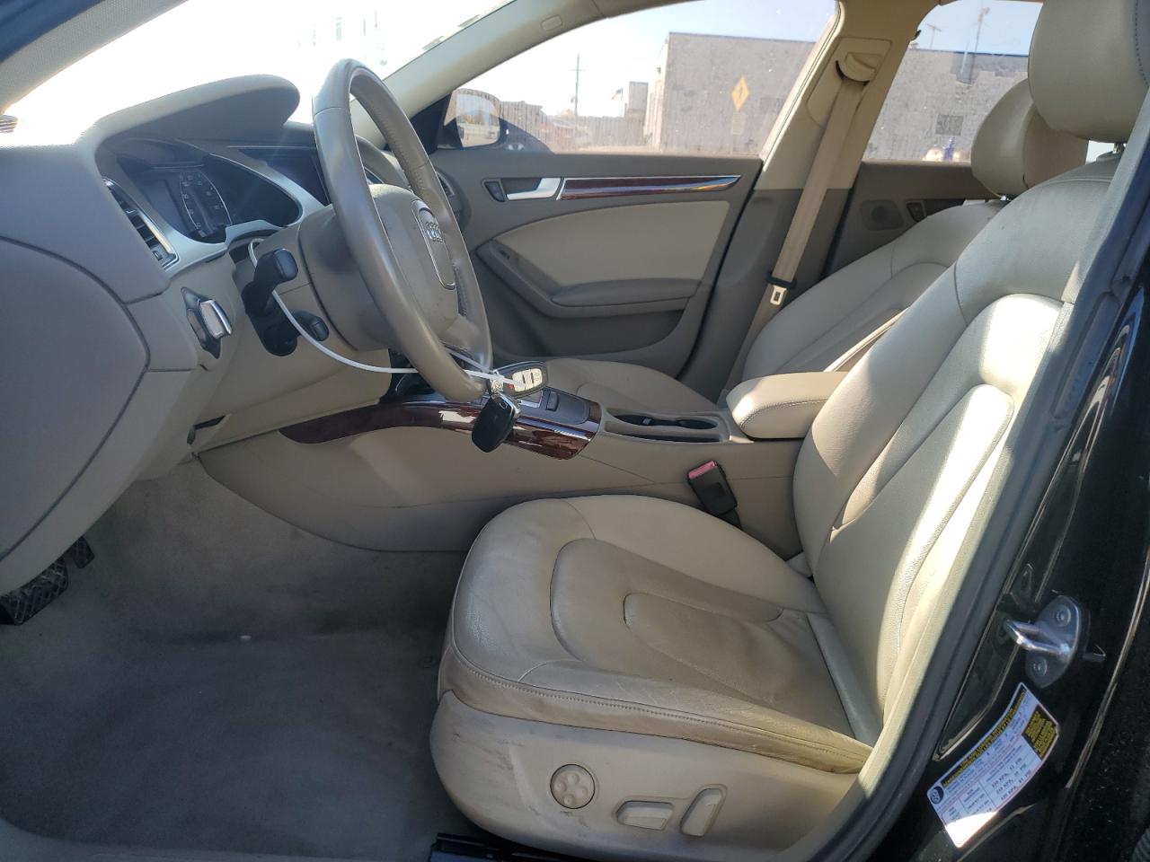 2012 Audi A4 Premium Black vin: WAUAFAFL3CN011329