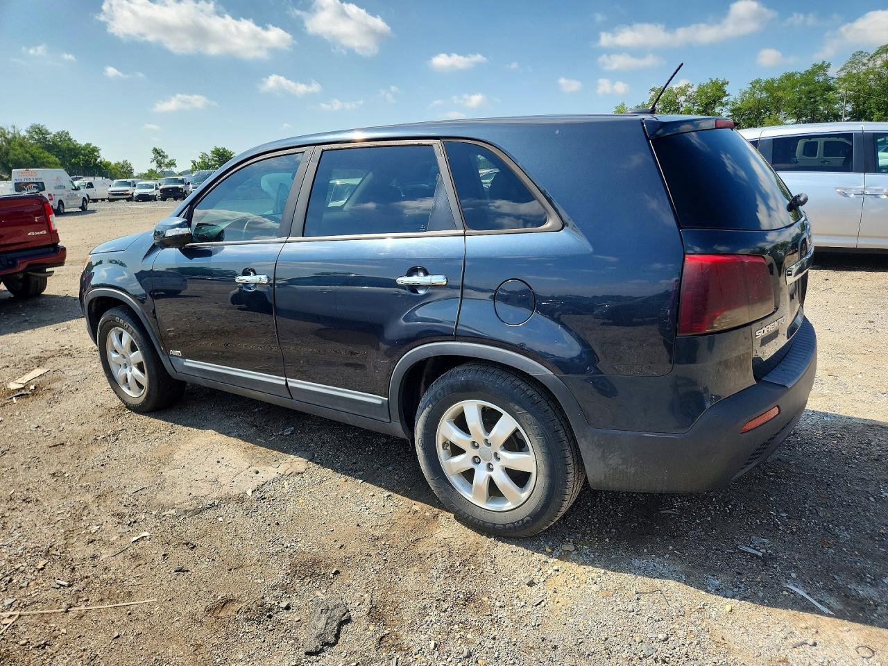 2012 Kia Sorento Lx Blue vin: 5XYKTCA63CG246088