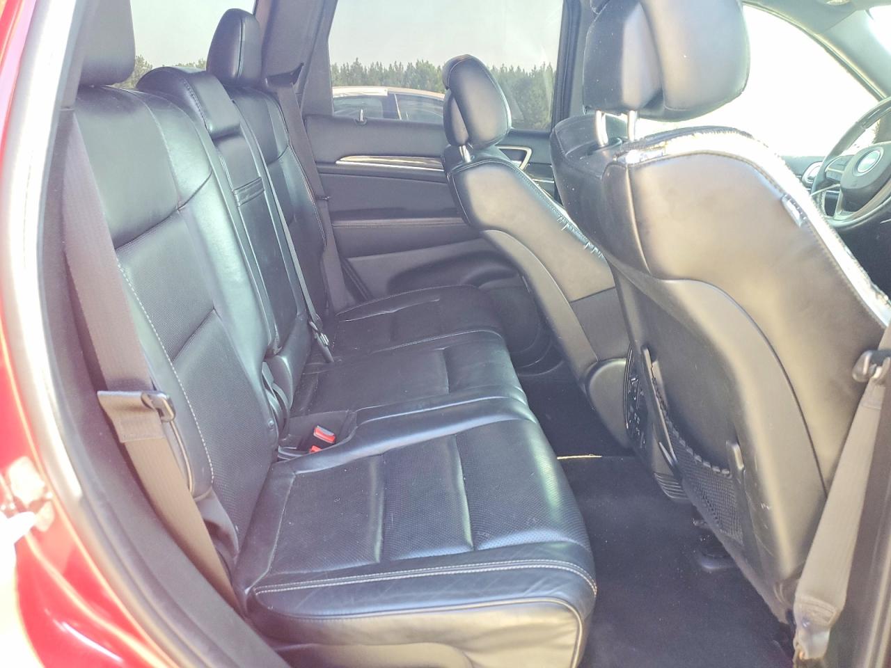 2014 Jeep Grand Cherokee Overland Красный vin: 1C4RJFCT0EC390391