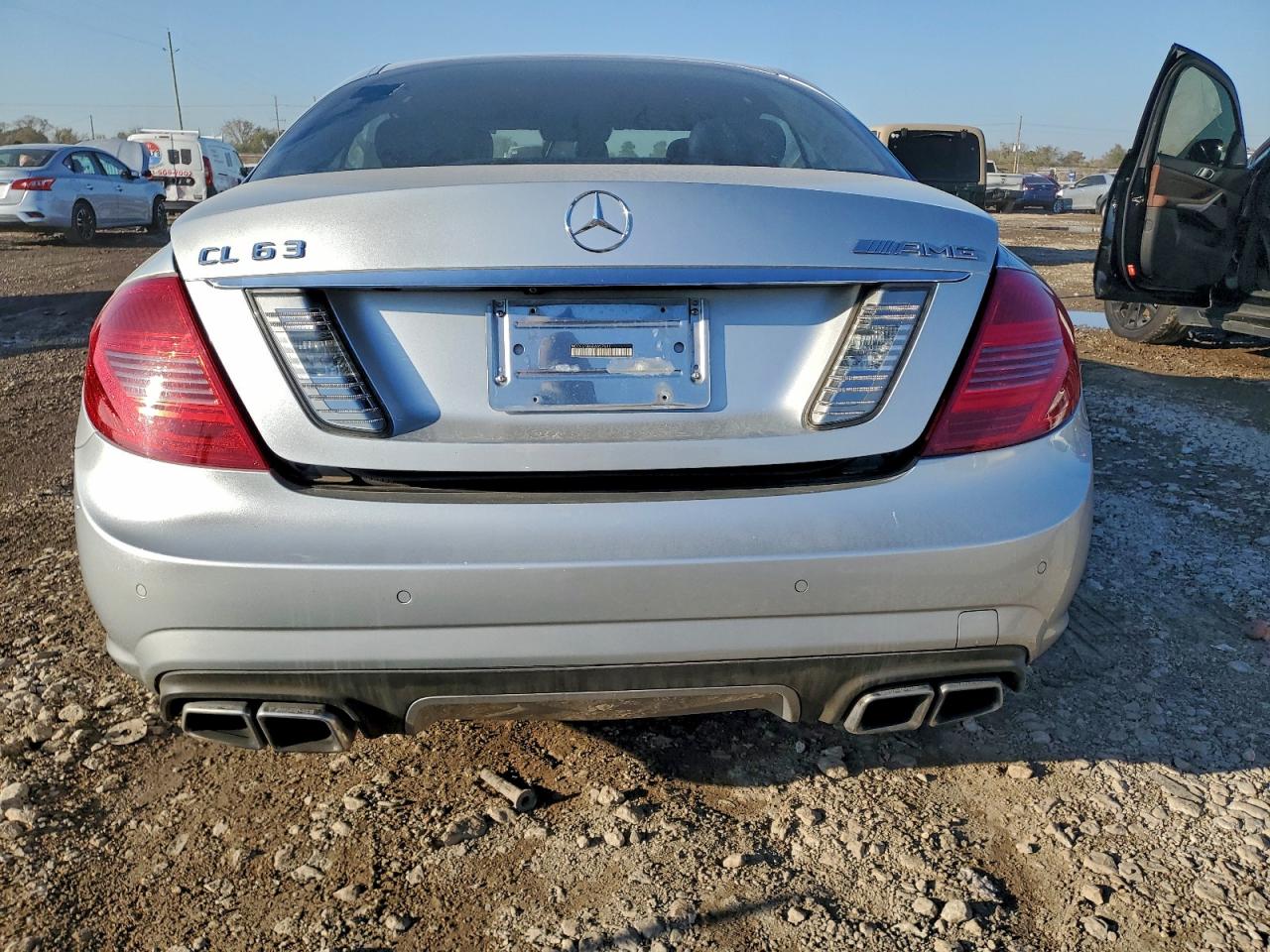 2011 Mercedes-benz Cl 63 Amg Silver vin: WDDEJ7EB5BA027011