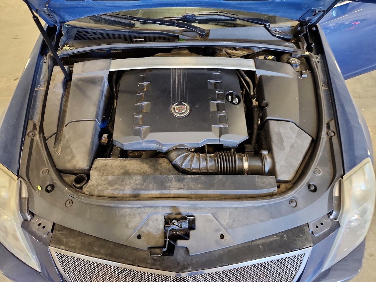2009 Cadillac Cts Blue vin: 1G6DG577X90166300