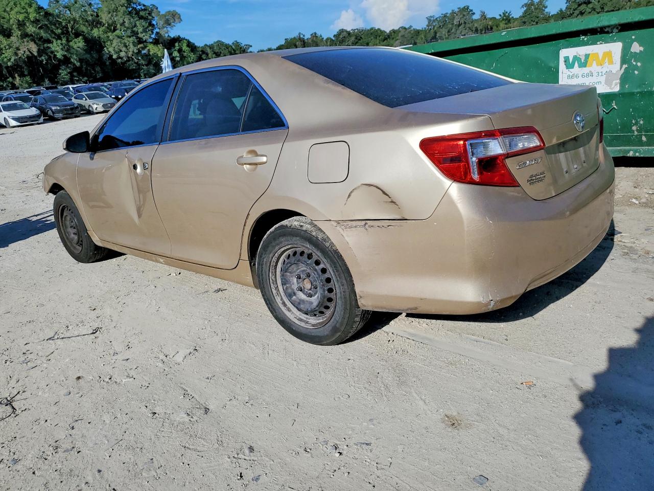 2012 Toyota Camry L Gold vin: 4T1BF1FK2CU599059