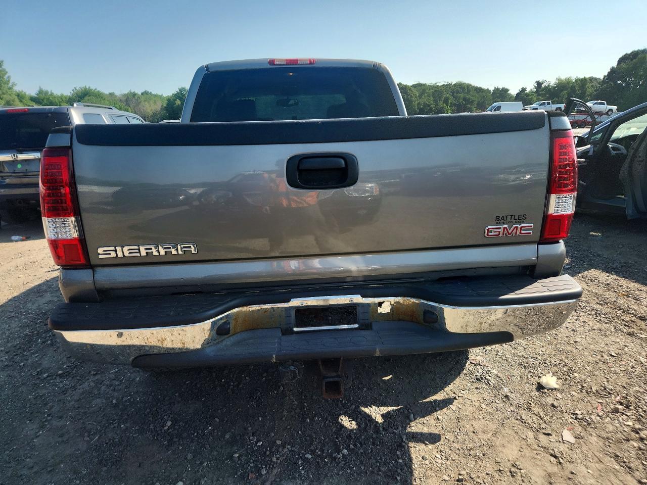 2006 Gmc New Sierra K1500 Gray vin: 1GTEK19B46Z181960