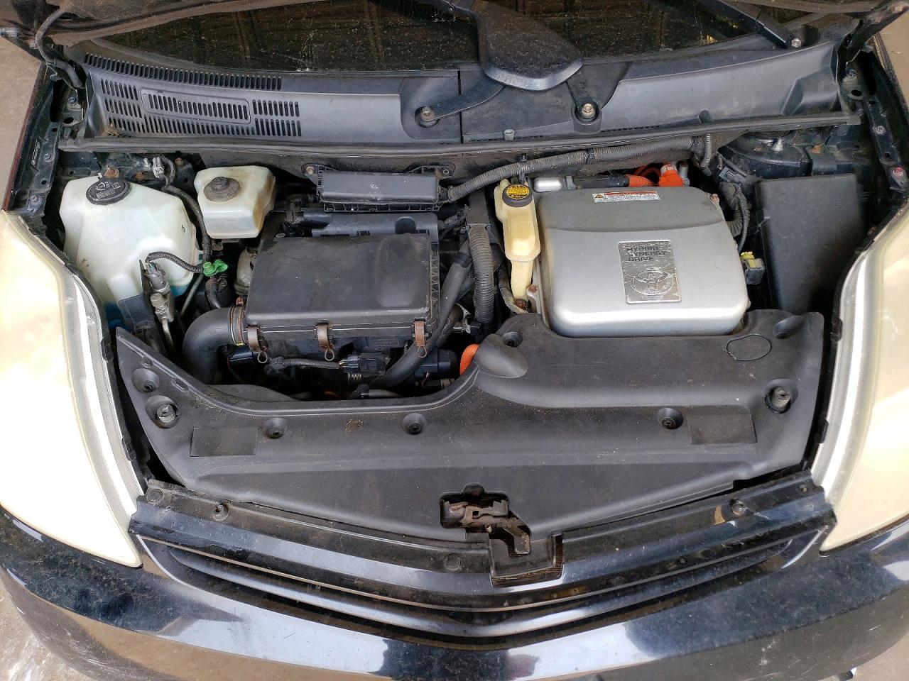 2005 Toyota Prius Base Черный vin: JTDKB20U153050235