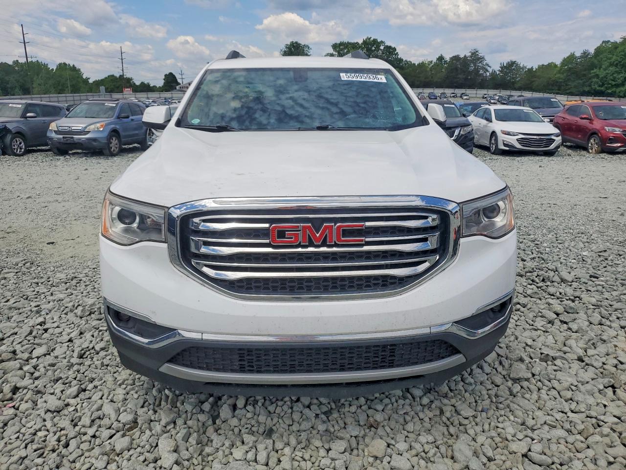 2018 Gmc Acadia Slt-1 White vin: 1GKKNMLS9JZ146073