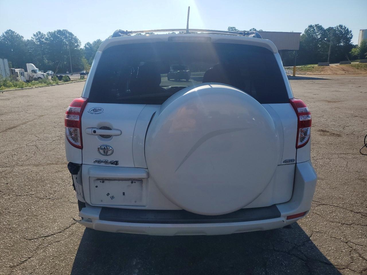 2012 Toyota Rav4 Limited White vin: 2T3DK4DVXCW090170