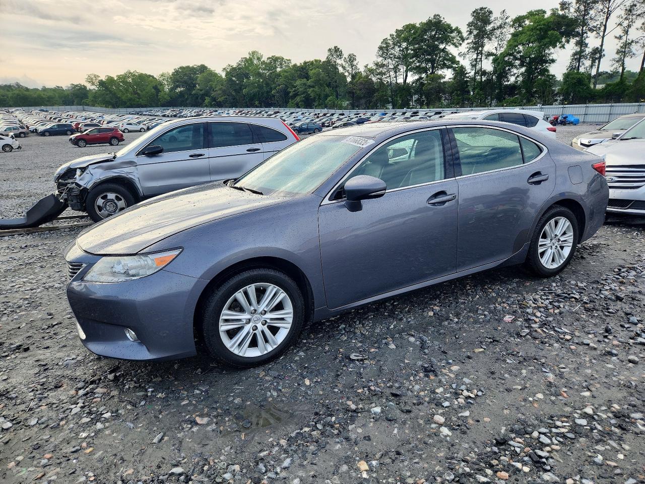 2014 Lexus Es 350 Silver vin: JTHBK1GGXE2098816