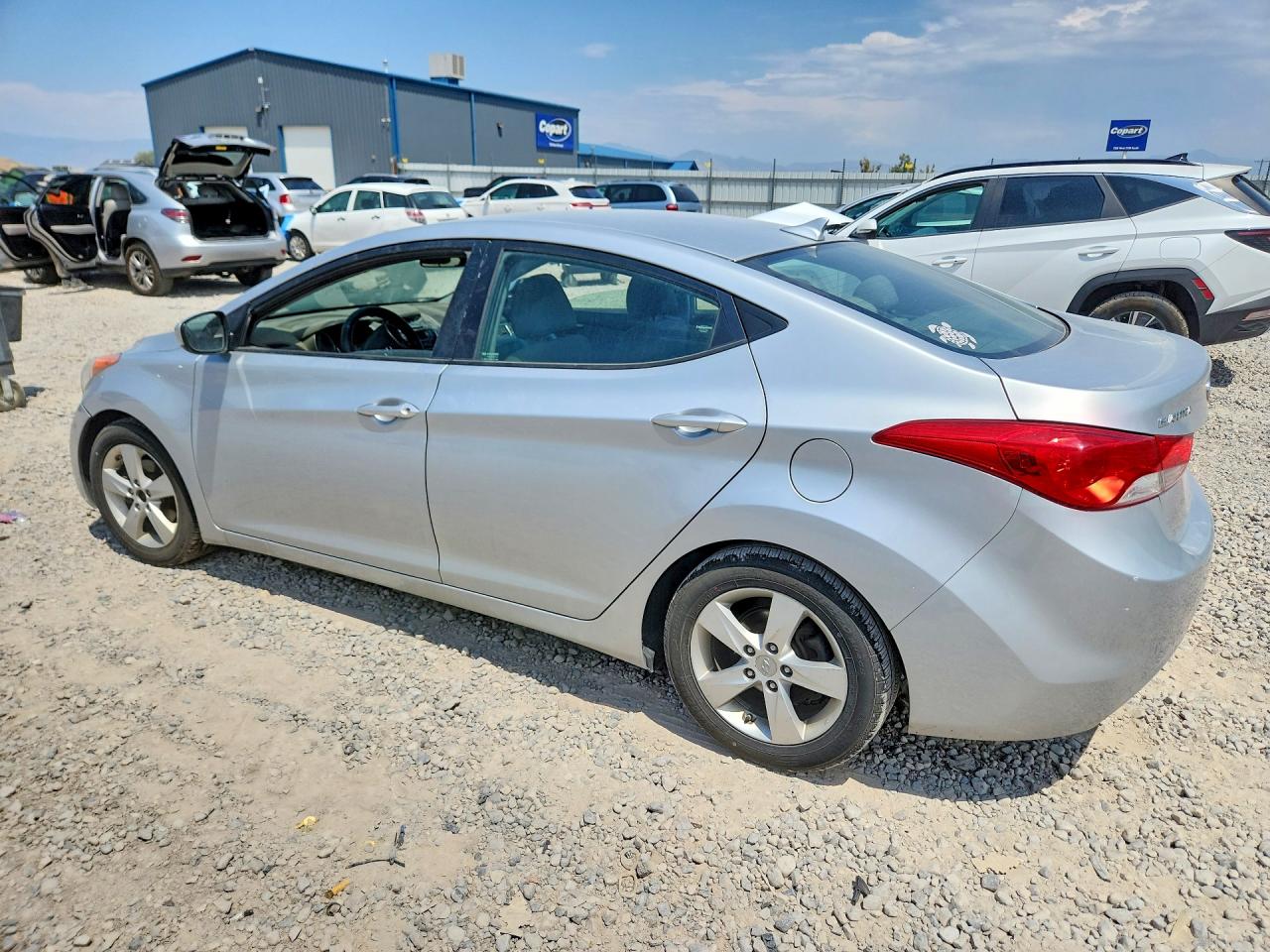2013 Hyundai Elantra Gls Серебряный vin: 5NPDH4AE6DH346168