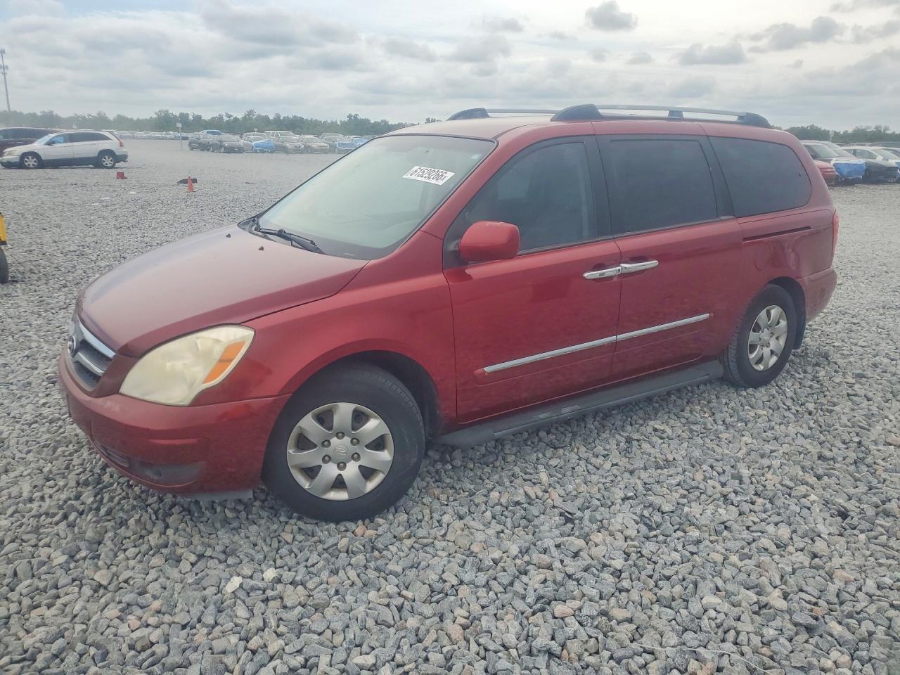 2008 Hyundai Entourage Gls Red vin: KNDMC233486050922