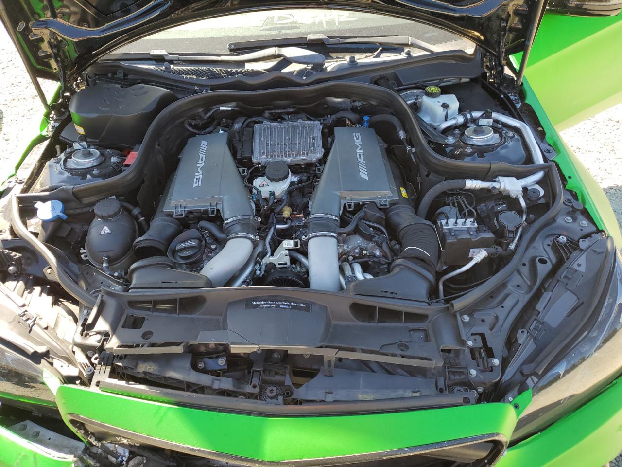 2015 Mercedes-benz E 63 Amg-s Green vin: WDDHF7GBXFB141808