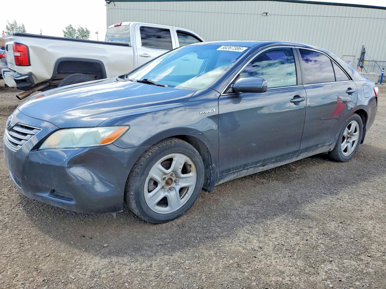 2007 Toyota Camry Hybrid Серый vin: 4T1BB46K57U003848