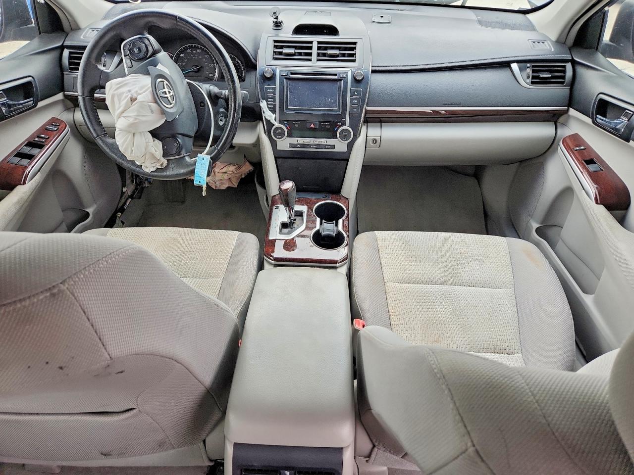 2012 Toyota Camry Xle Серый vin: 4T1BF1FK1CU140587