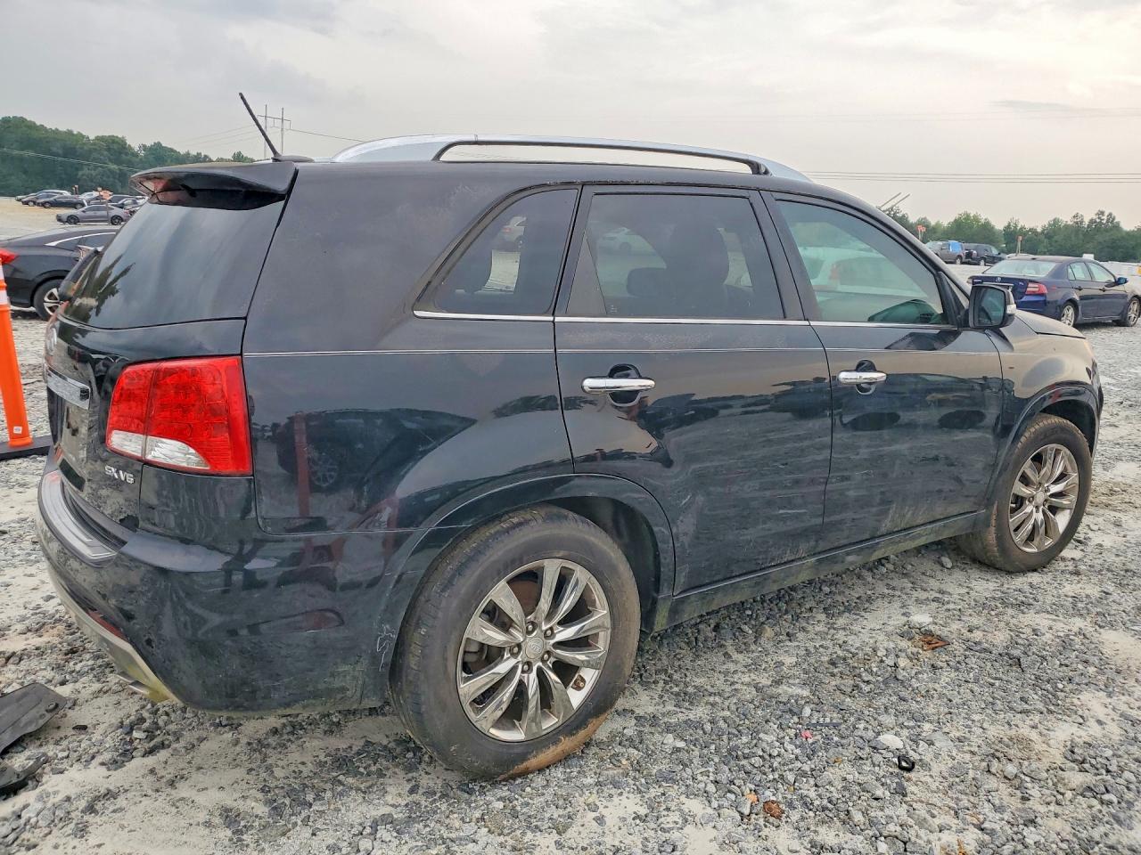 2012 Kia Sorento Sx Черный vin: 5XYKW4A22CG254225