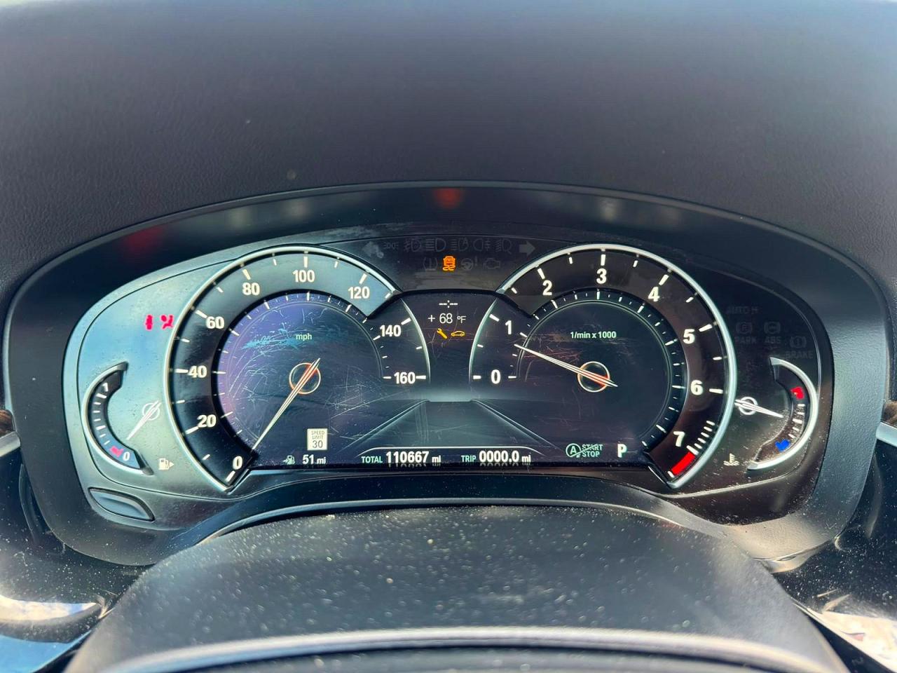 2019 Bmw 530 Xi Charcoal vin: WBAJA7C50KG910112