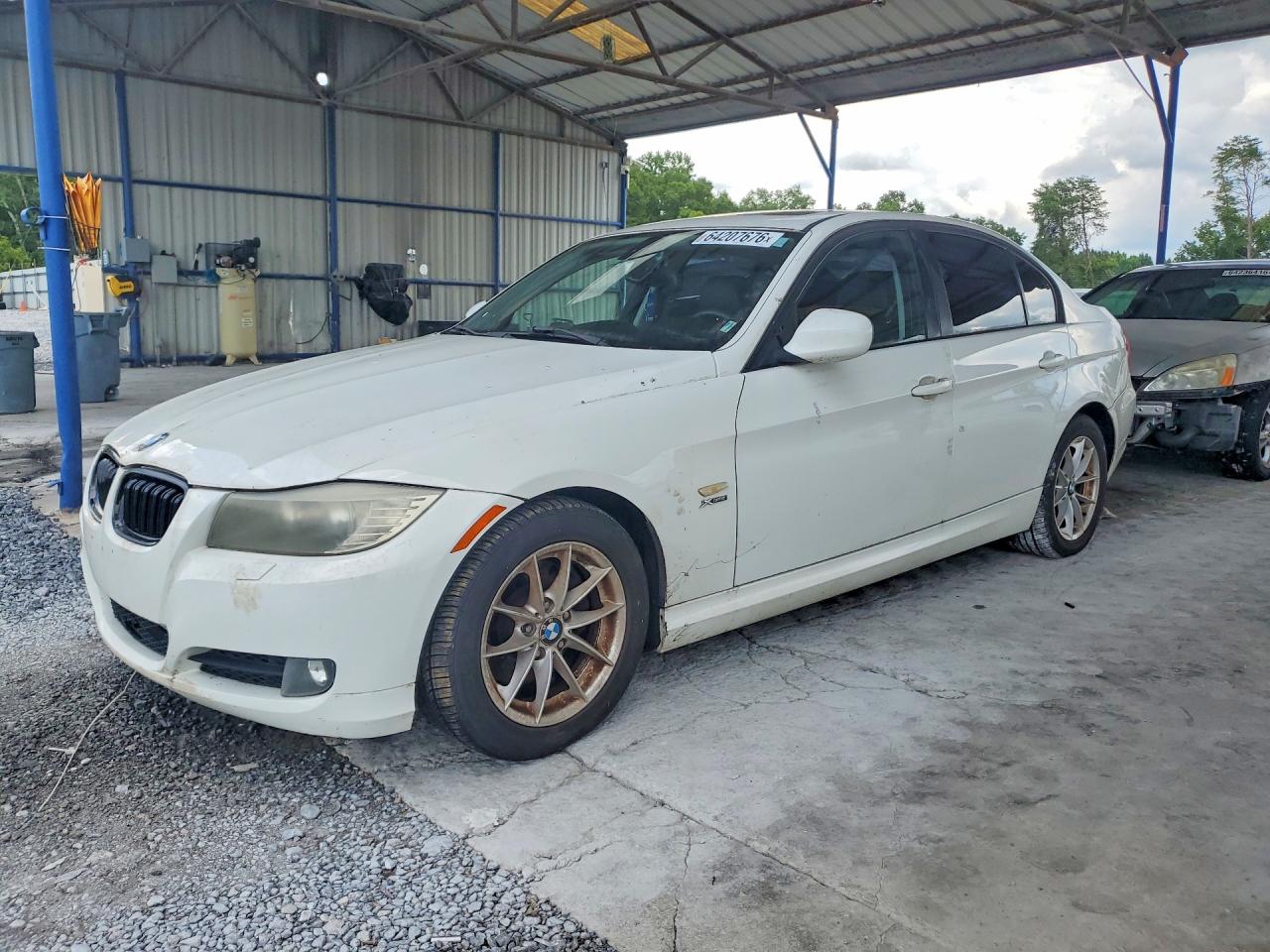2010 Bmw 328 Xi Sulev Белый vin: WBAPK5C56AA649145