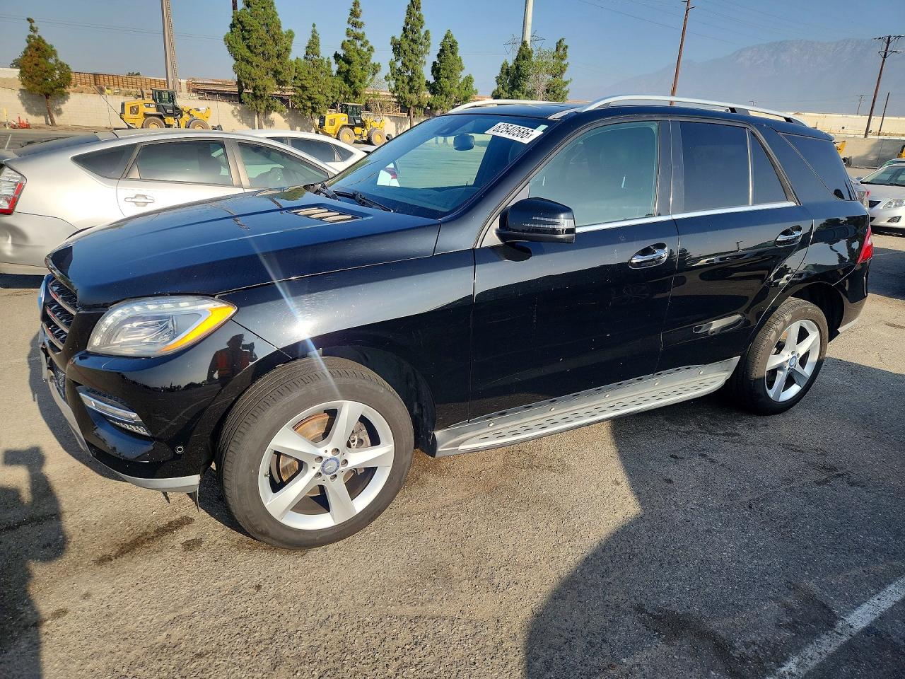 2013 Mercedes-benz Ml 350 4matic Black vin: 4JGDA2EB1DA200496