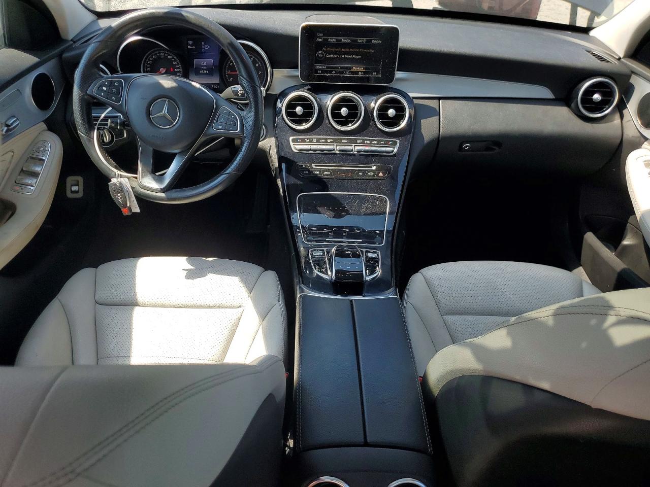 2015 Mercedes-benz C 300 Charcoal vin: 55SWF4JB3FU088535