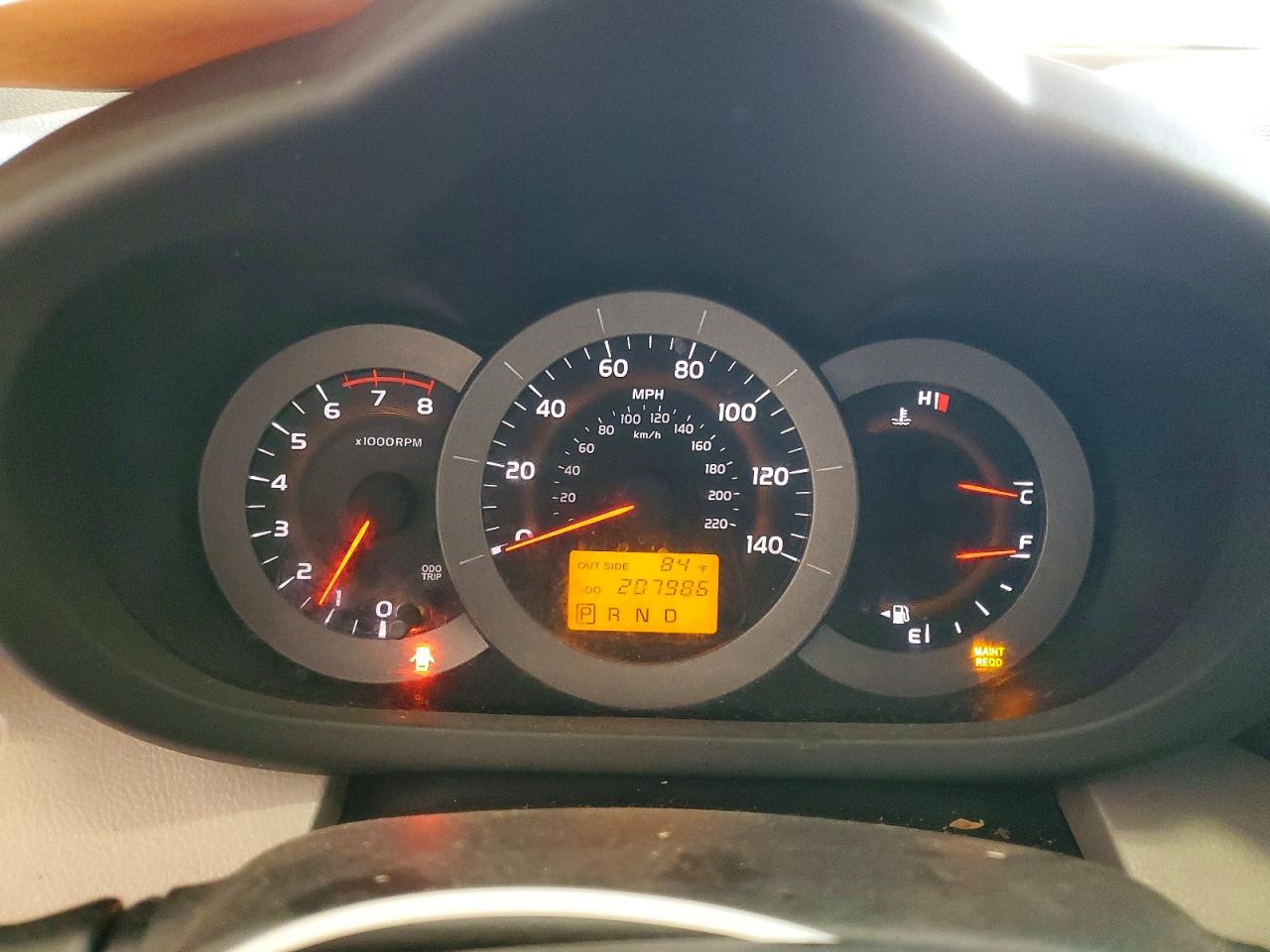 2006 Toyota Rav4 Base Red vin: JTMZD35V665032108