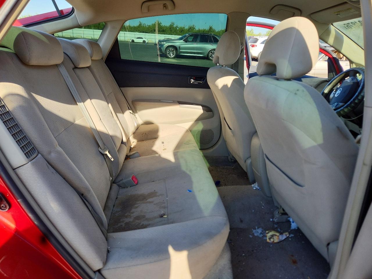 2008 Toyota Prius Base Red vin: JTDKB20U487749534
