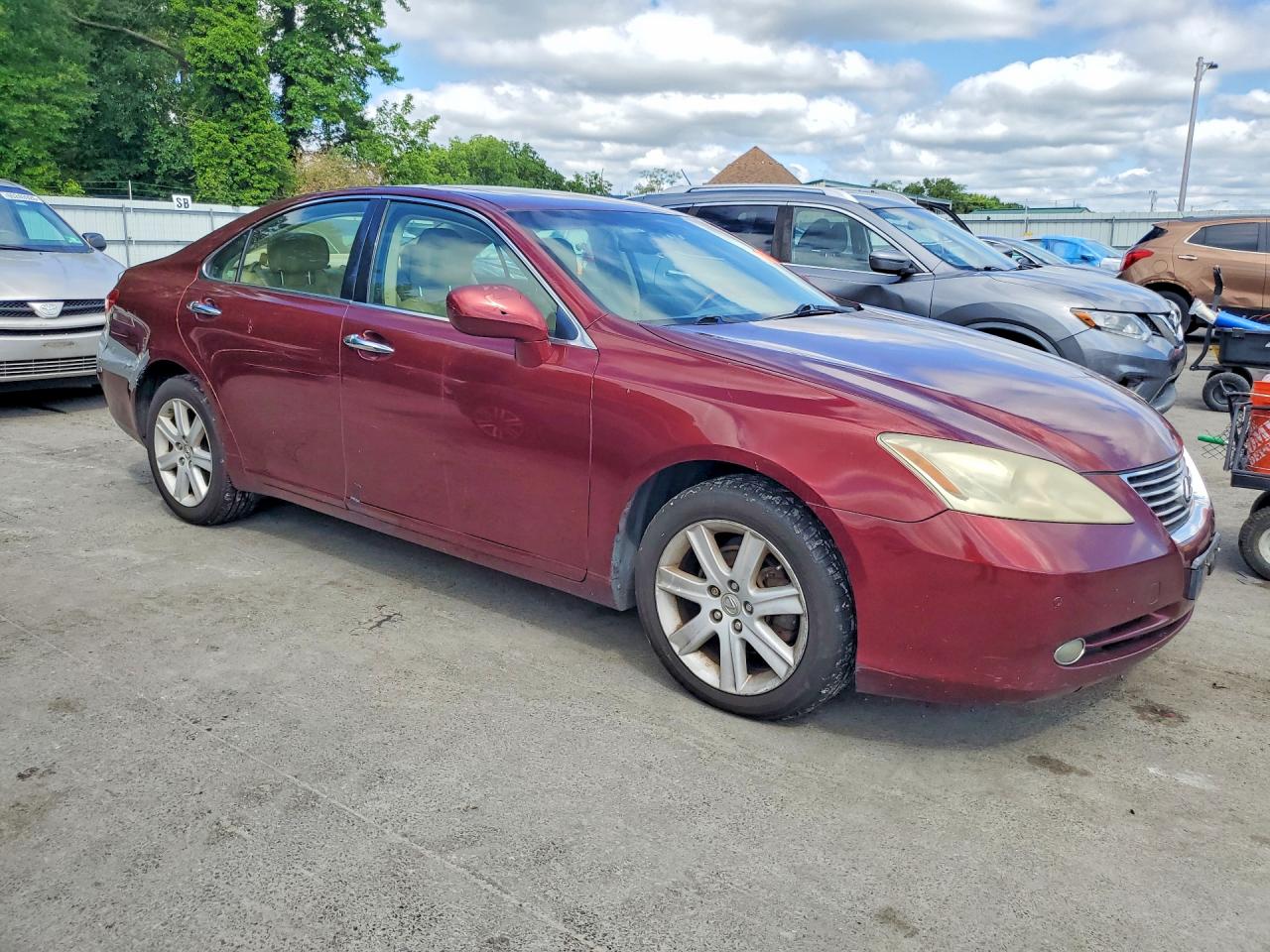 2007 Lexus Es 350 Red vin: JTHBJ46G072072041