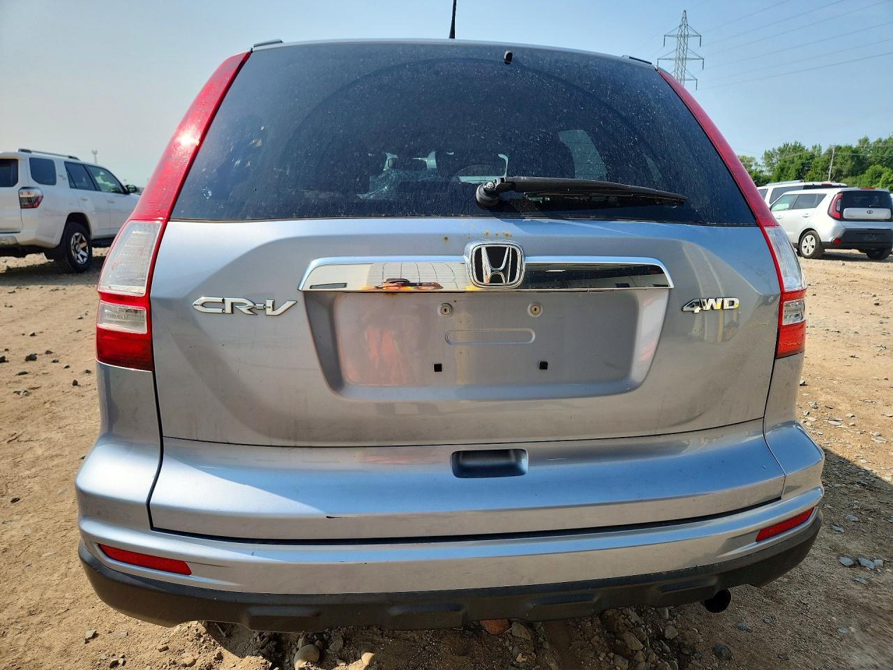 2010 Honda Cr-v Ex Синий vin: 5J6RE4H57AL027433