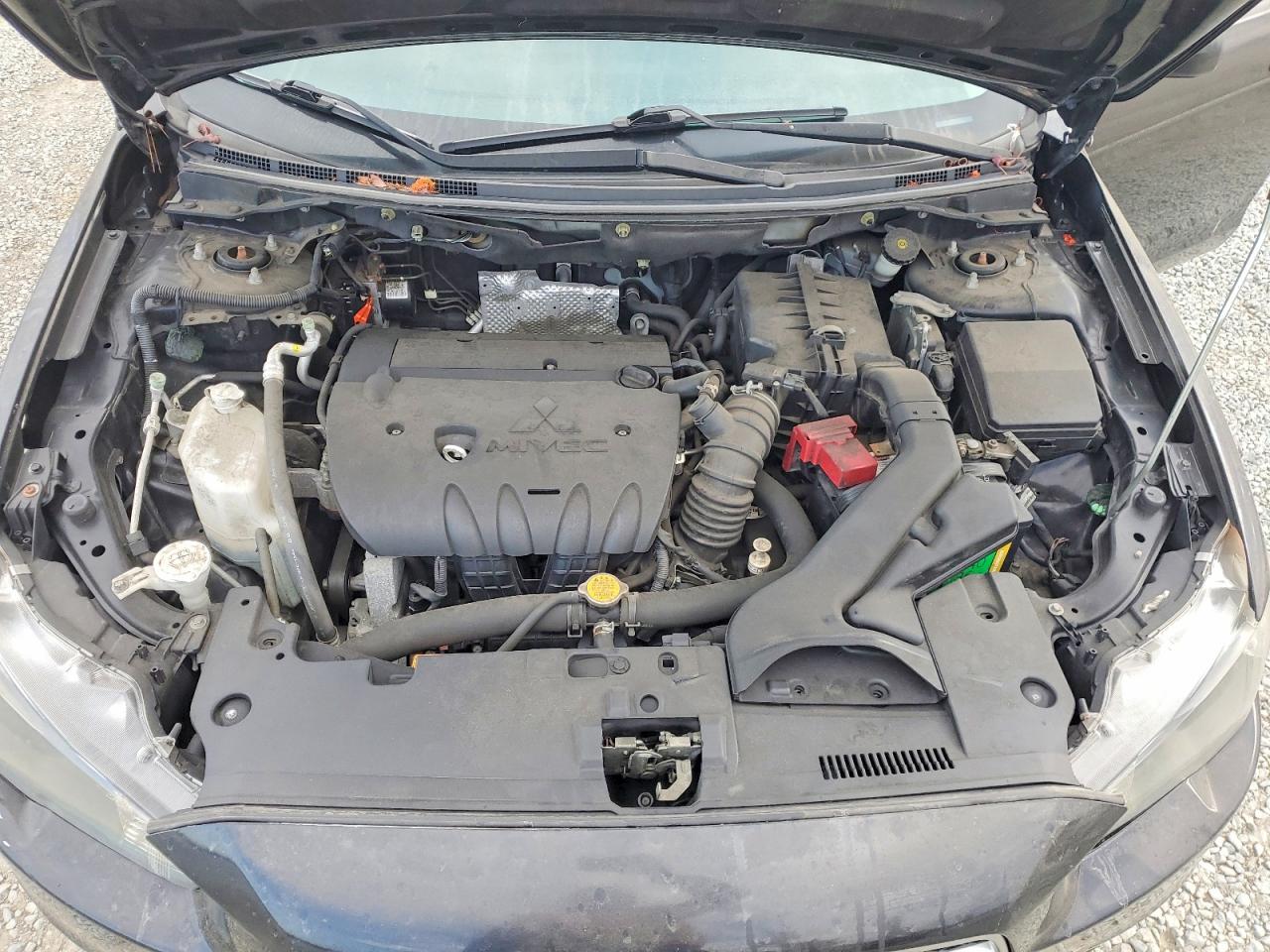 2013 Mitsubishi Lancer Es/es Sport Black vin: JA32U2FU2DU008603