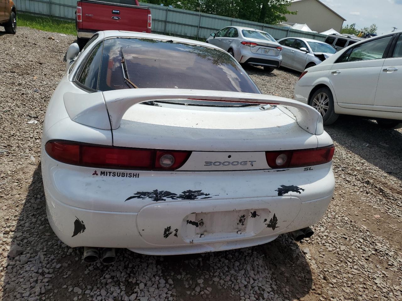 1998 Mitsubishi 3000 Gt Sl   White vin: JA3AM84J7WY003884