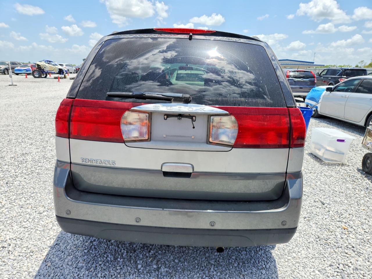 2004 Buick Rendezvous Cx Gray vin: 3G5DA03E94S536909
