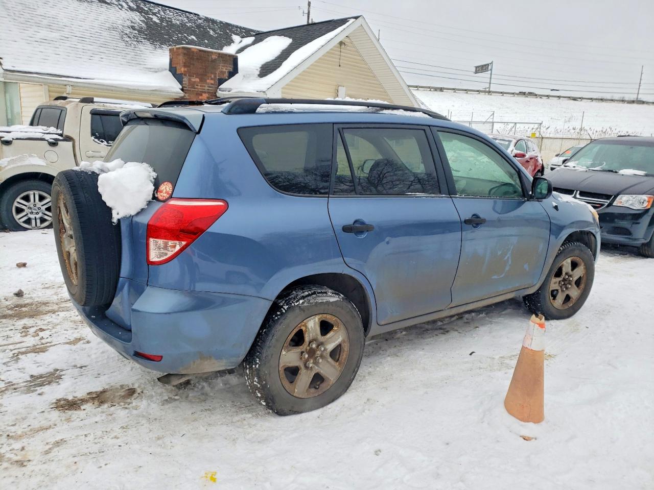2008 Toyota Rav4 Blue vin: JTMZD33V086073012