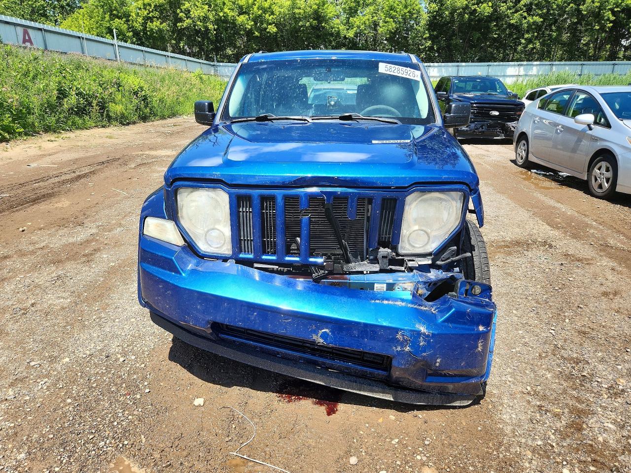 2009 Jeep Liberty Sport Blue vin: 1J8GN28K69W546323