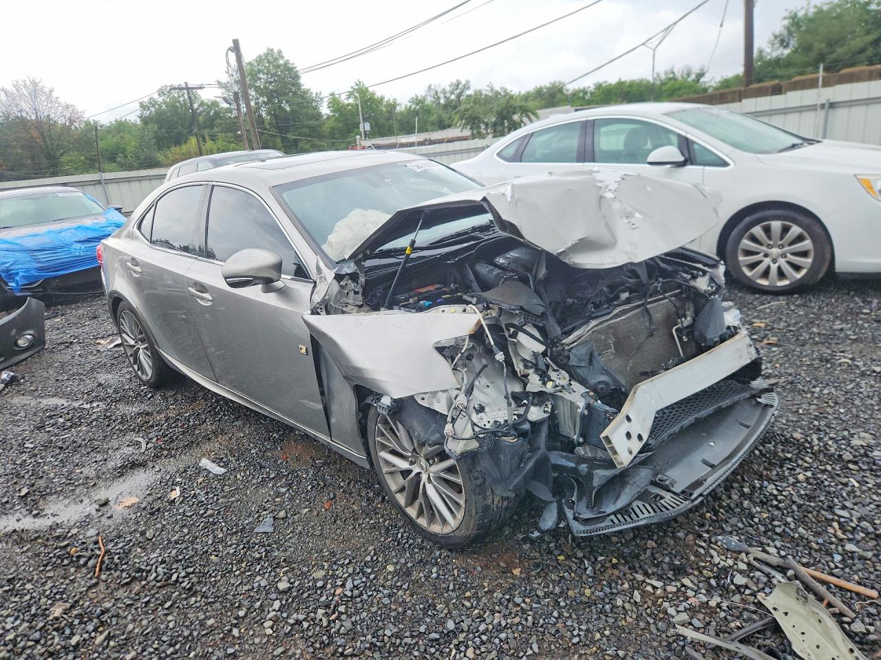 2014 Lexus Is 250 Gray vin: JTHCF1D21E5000742