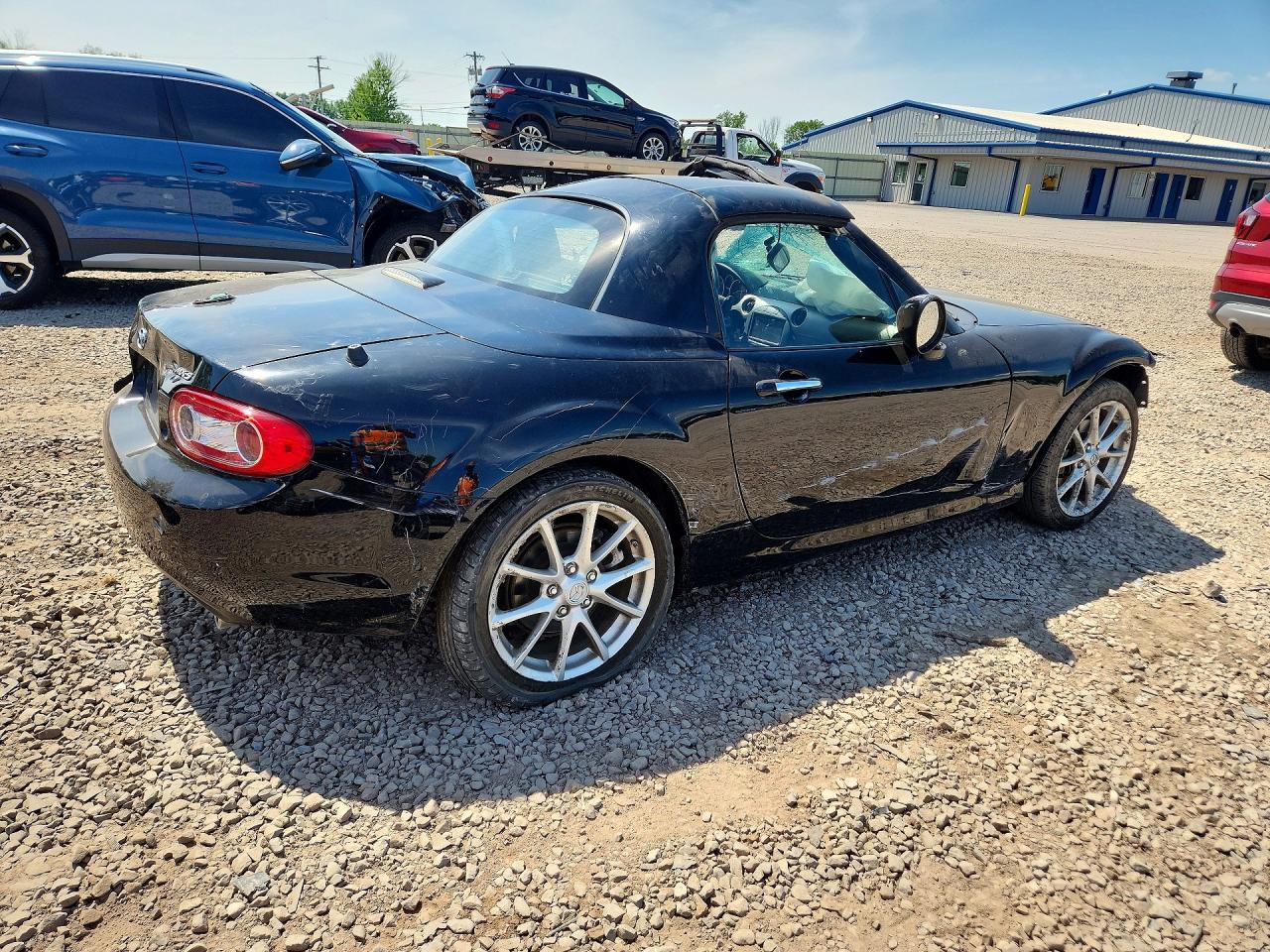 2011 Mazda Mx-5 Miata Black vin: JM1NC2PF1B0214534