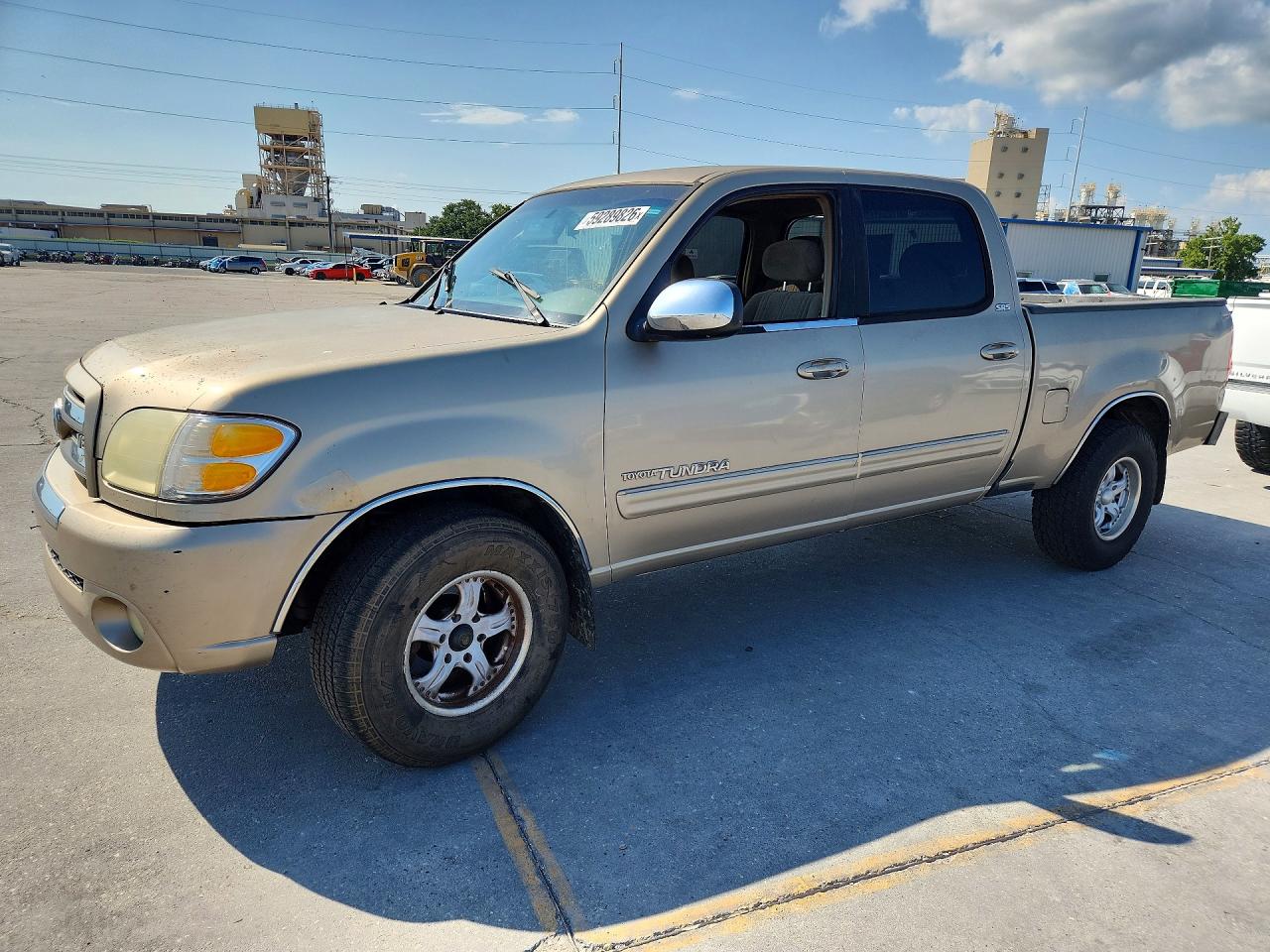 2004 Toyota Tundra Double Cab Sr5 Tan vin: 5TBET34114S447546