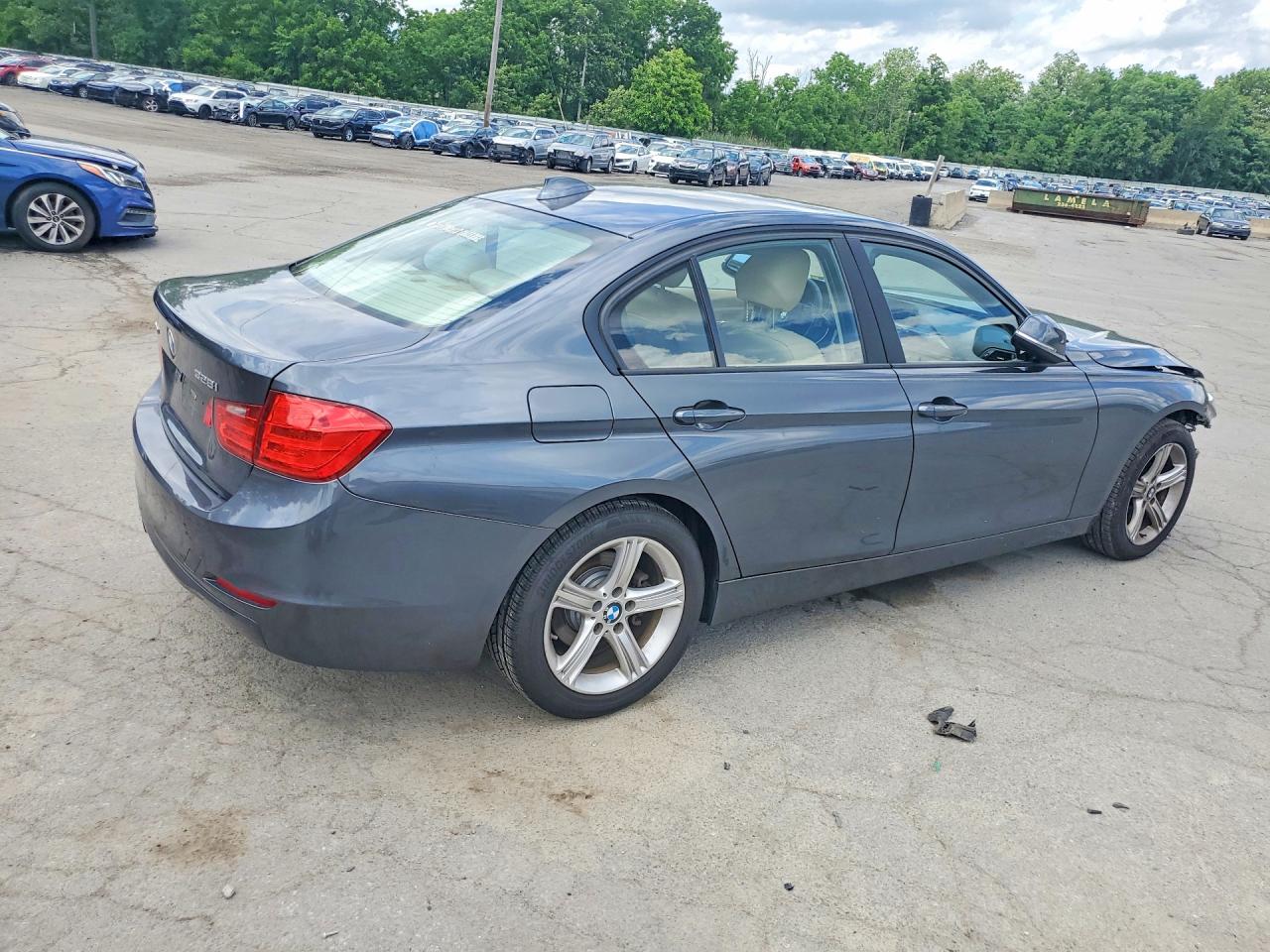 2013 Bmw 328 Xi Gray vin: WBA3B3C53DF540183