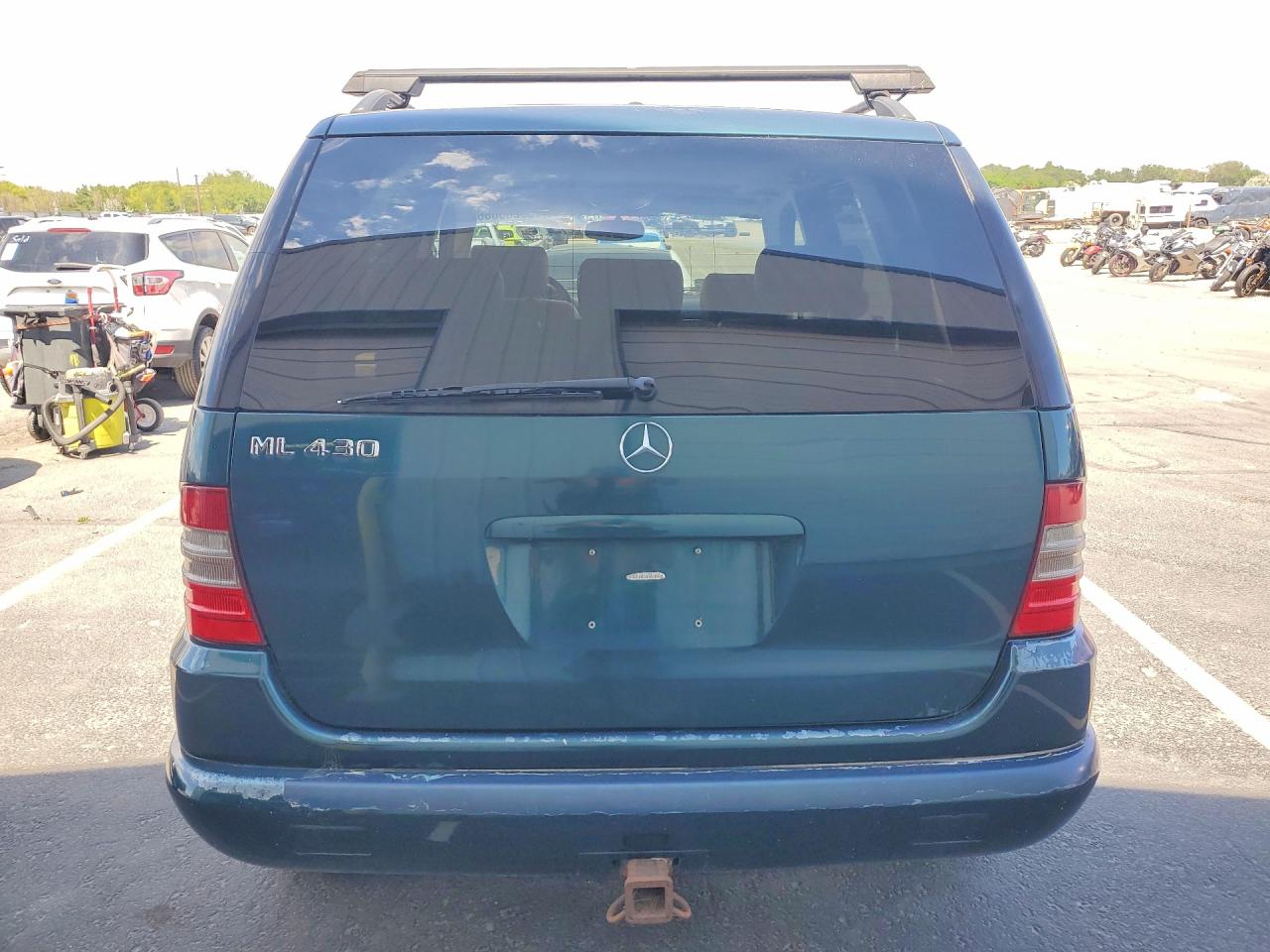 1999 Mercedes-benz Ml 430 Green vin: 4JGAB72E6XA067394