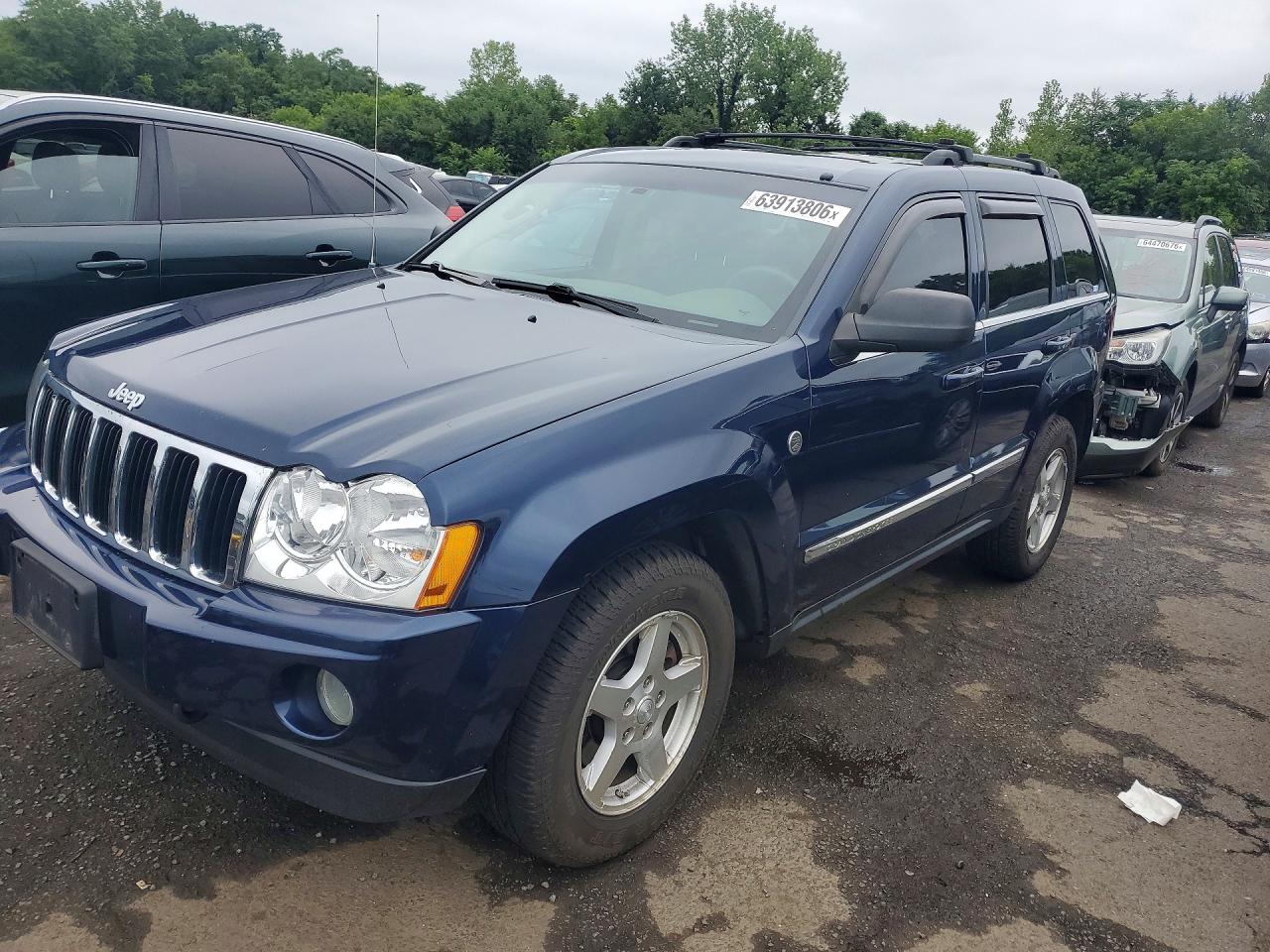 2005 Jeep Grand Cherokee Limited Blue vin: 1J8HR58255C575060