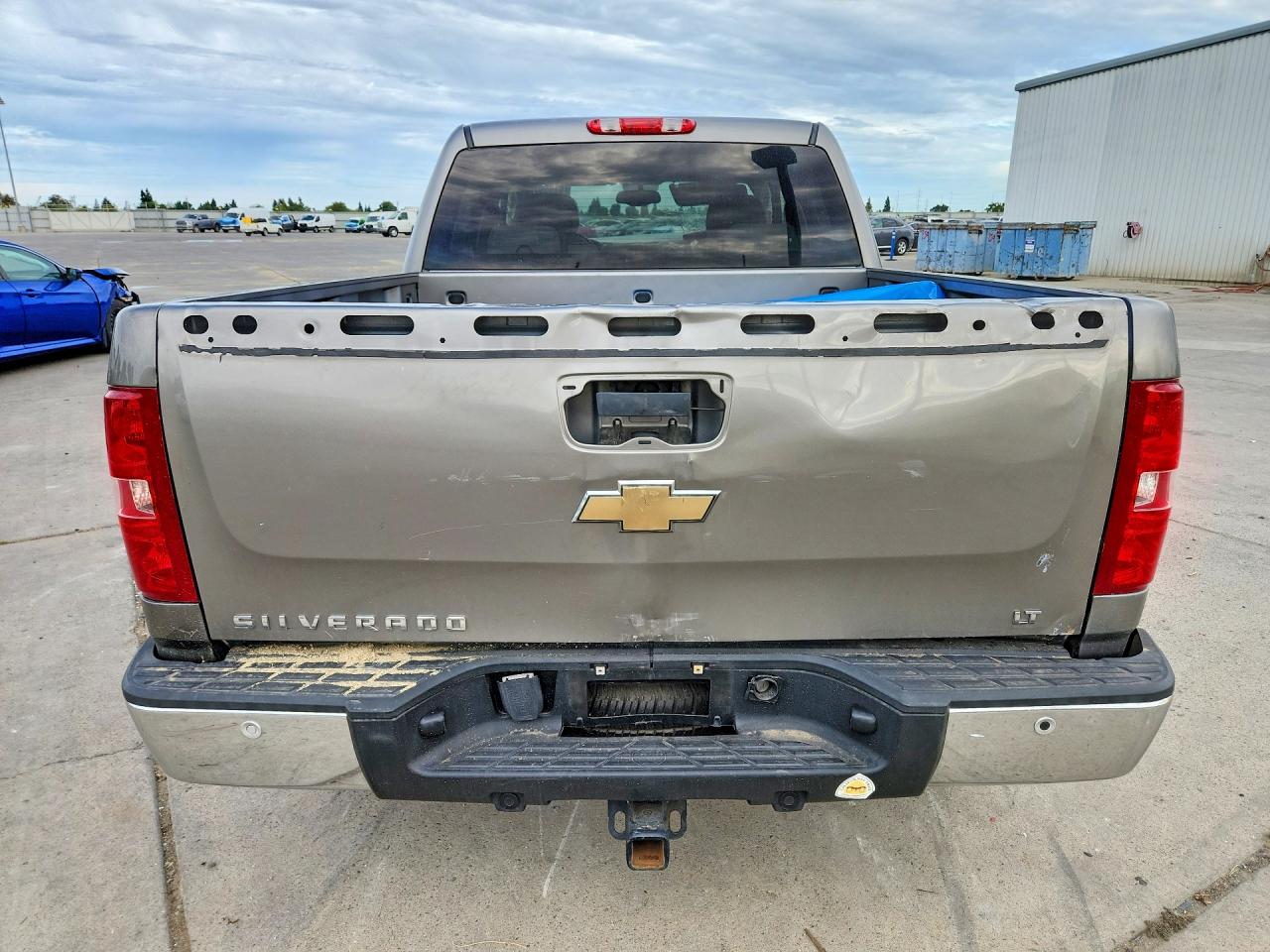 2007 Chevrolet Silverado K1500 Crew Cab Серый vin: 2GCEK13M671591454
