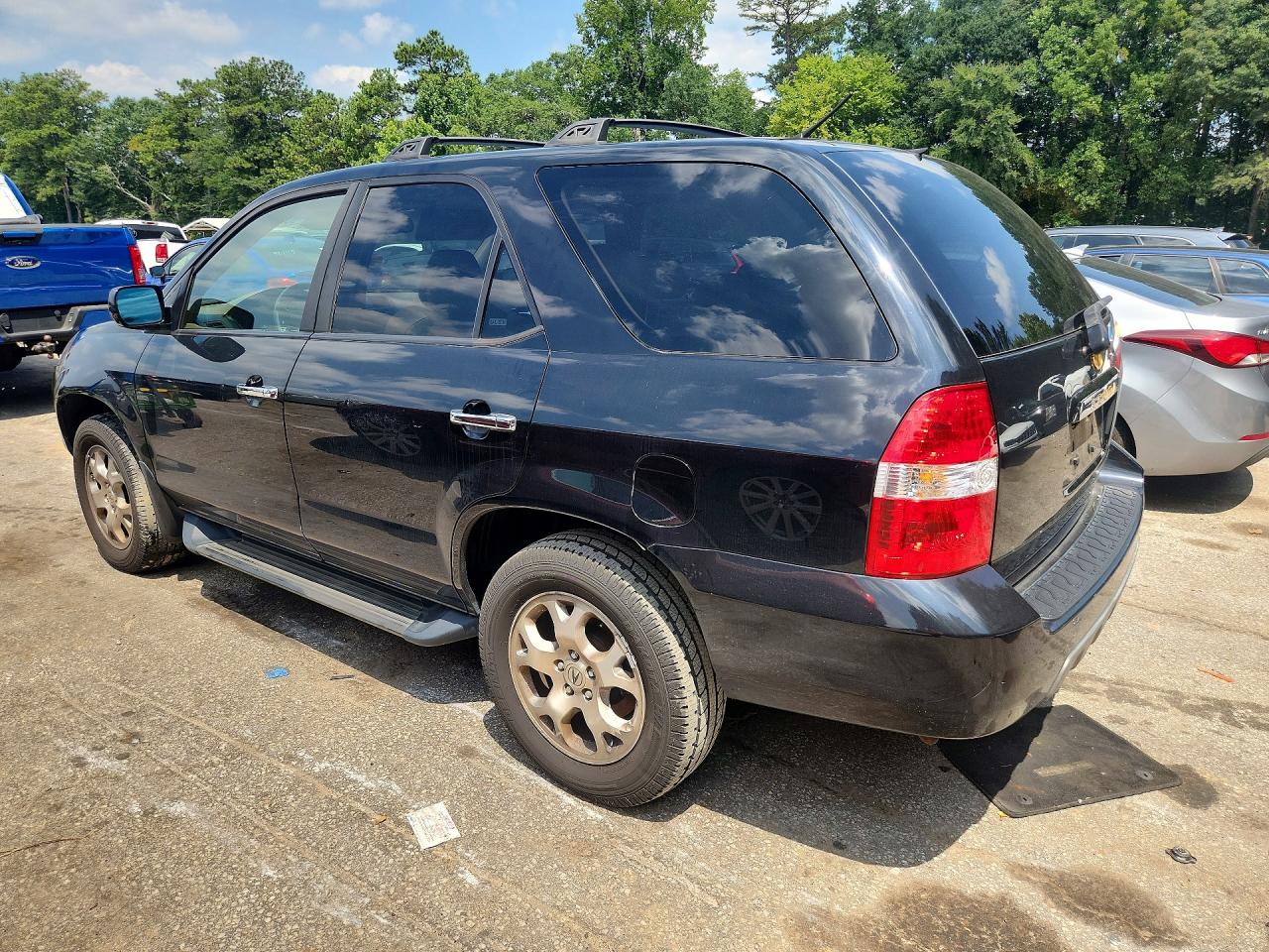 2002 Acura Mdx Touring Black vin: 2HNYD18832H540457