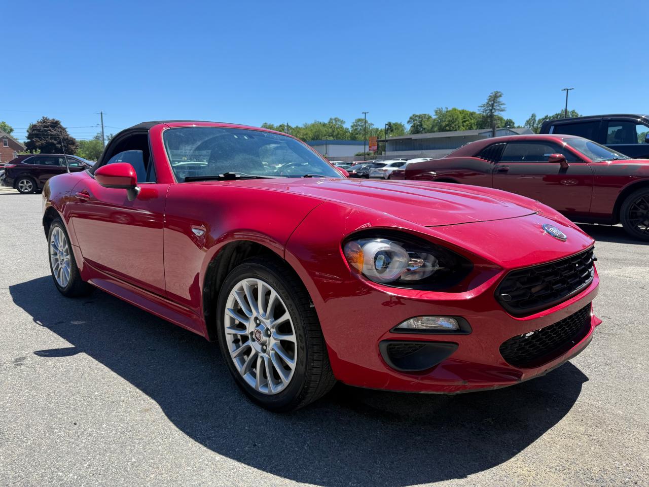 2017 Fiat 124 Spider Classica Red vin: JC1NFAEK9H0122868