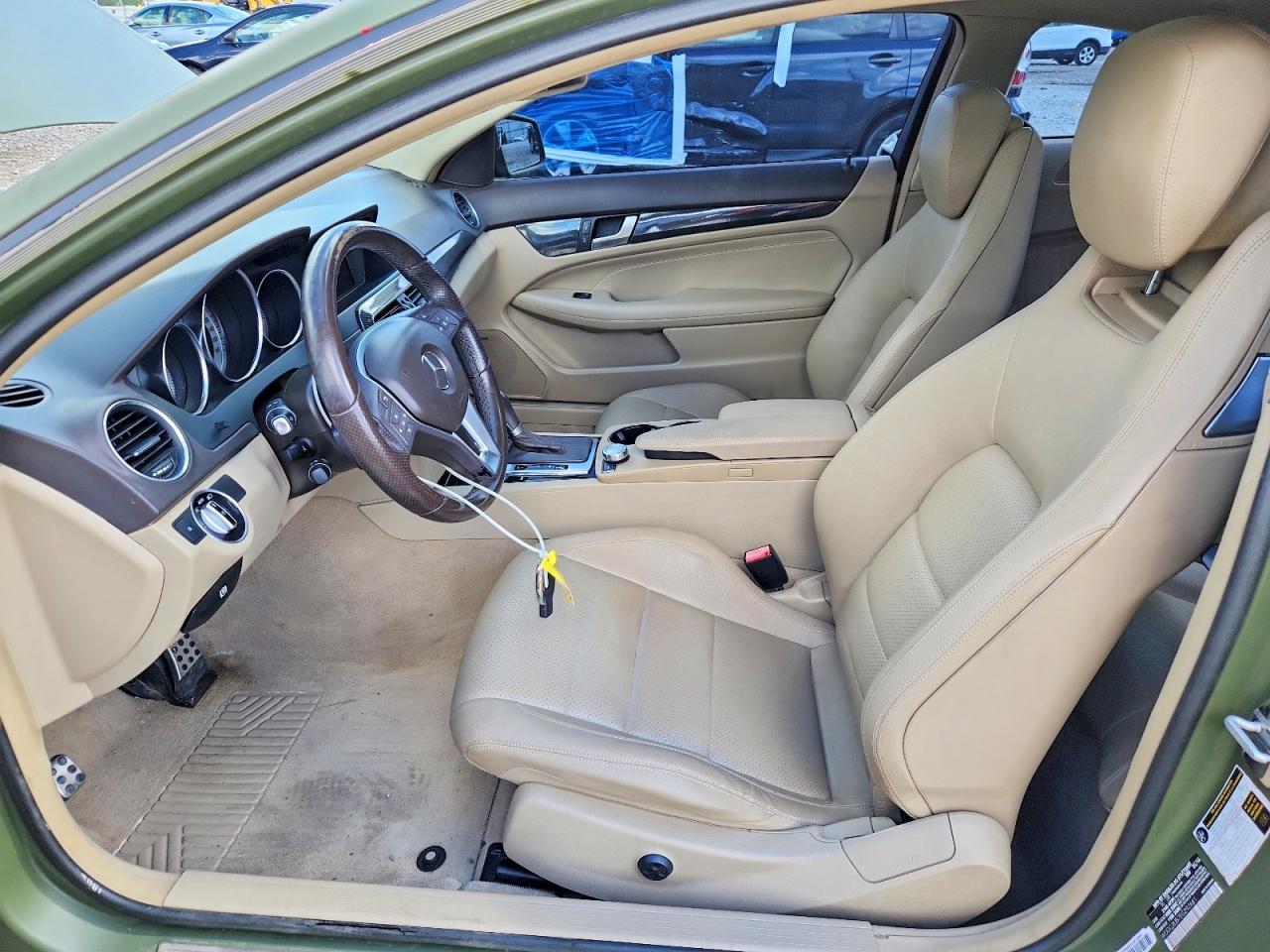 2014 Mercedes-benz C 350 4matic Green vin: WDDGJ8JB7EG292681
