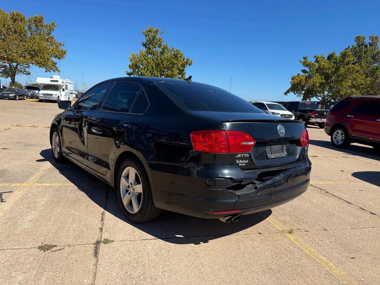 2012 Volkswagen Jetta Tdi Черный vin: 3VWLL7AJ1CM412382