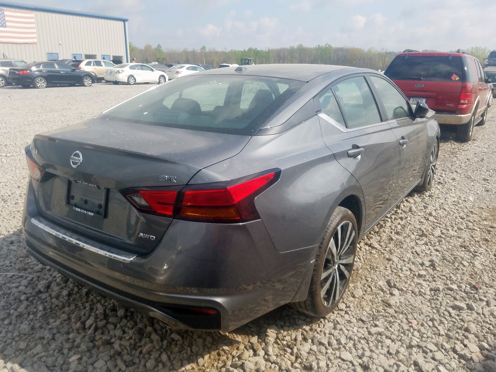 2019 Nissan Altima Sr Charcoal vin: 1N4BL4CW4KC152166