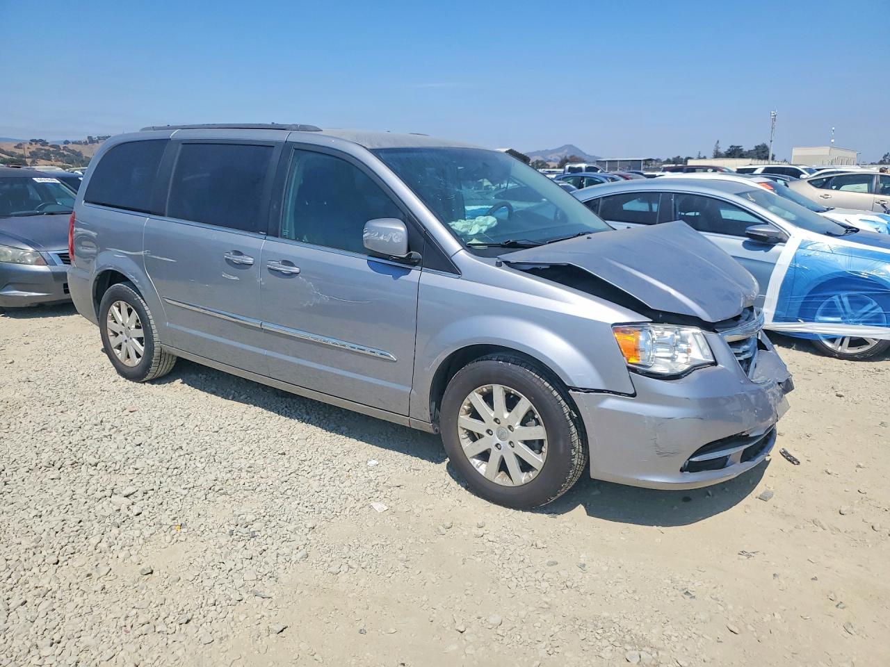 2013 Chrysler Town & Country Touring Gray vin: 2C4RC1BGXDR776291