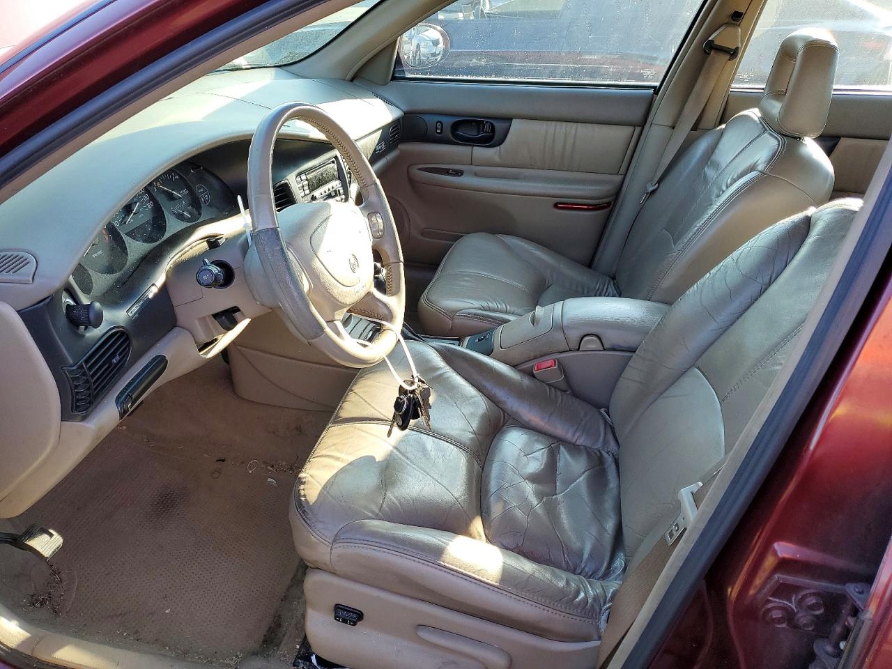2001 Buick Regal Ls Burgundy vin: 2G4WB55K211337816