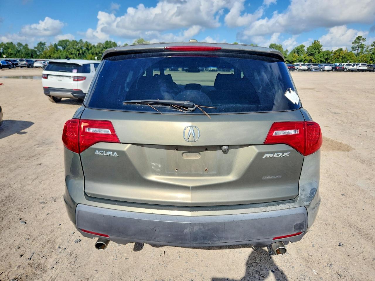 2007 Acura Mdx Technology Зеленый vin: 2HNYD28427H550004